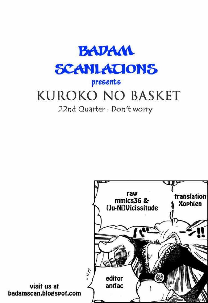 Kuroko No Basket 22 24