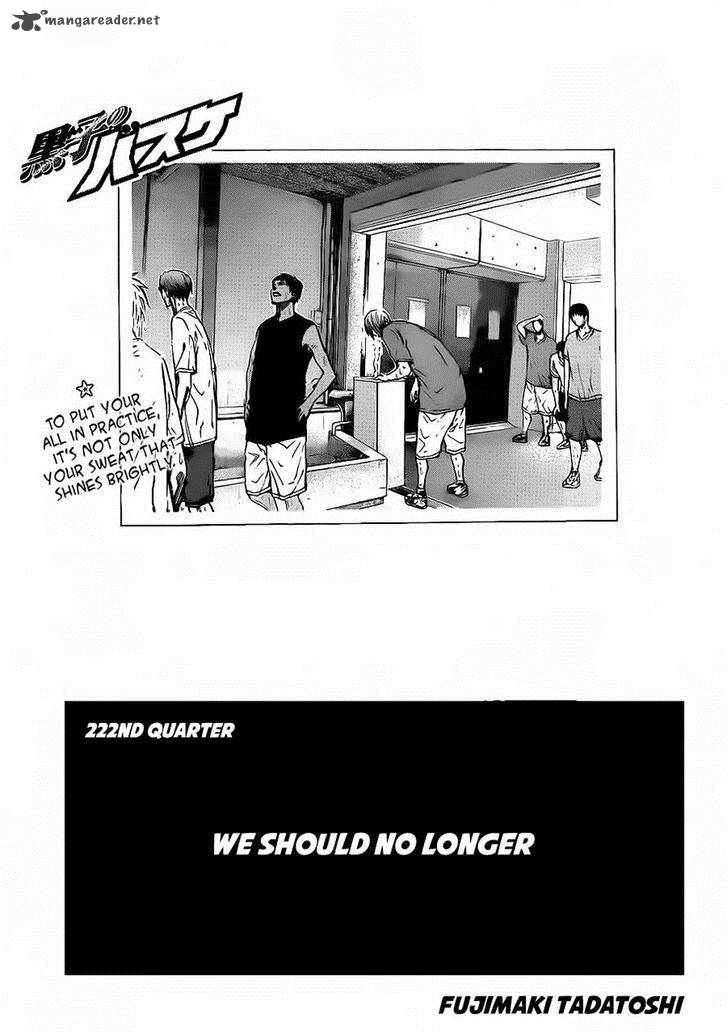 Kuroko No Basket 222 1