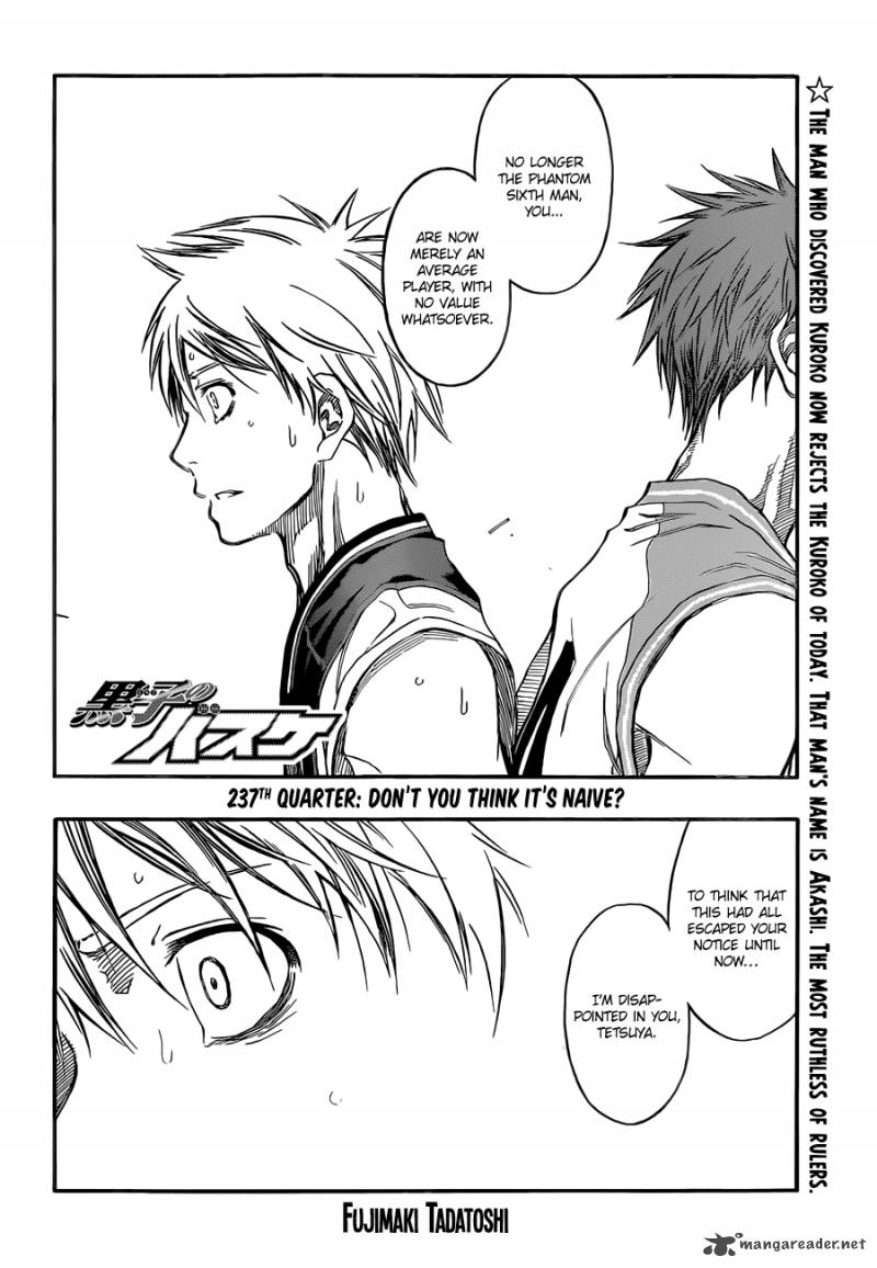 Kuroko No Basket 237 4