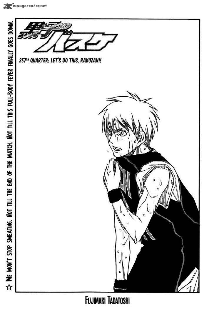 Kuroko No Basket 257 2