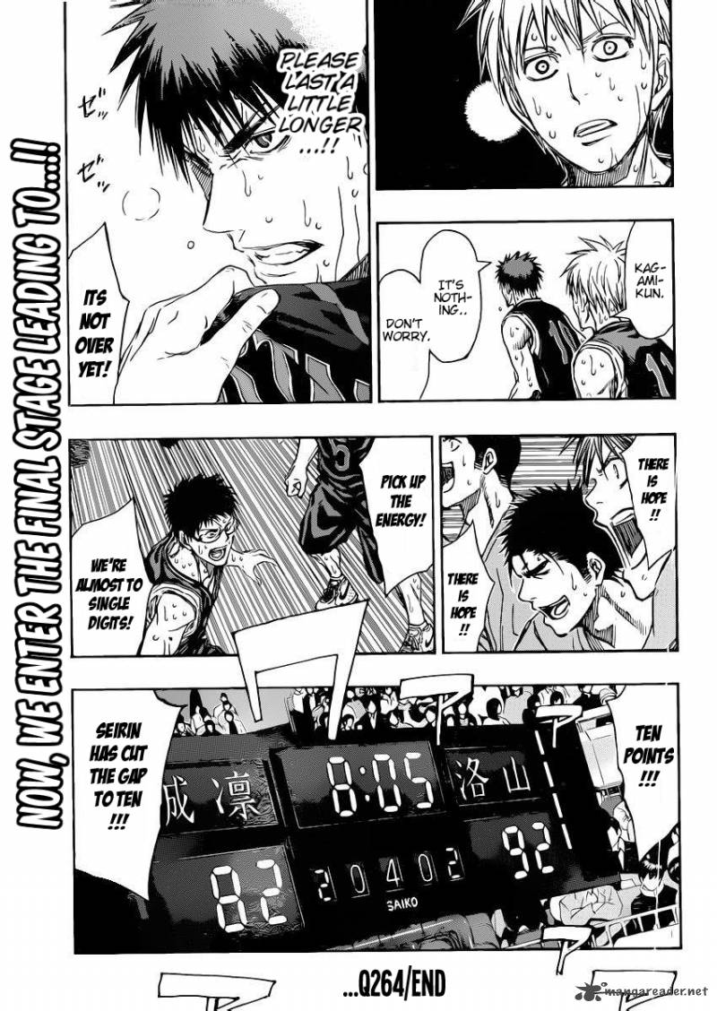 Kuroko No Basket 264 19