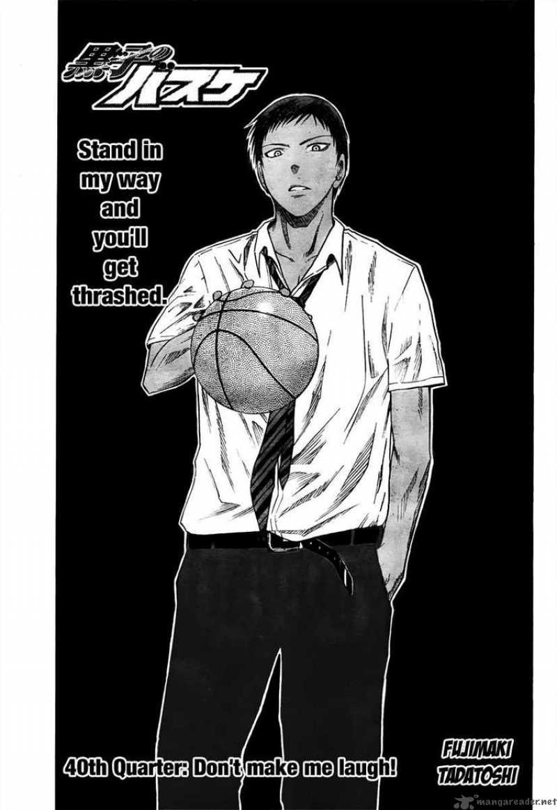 Kuroko No Basket 40 3