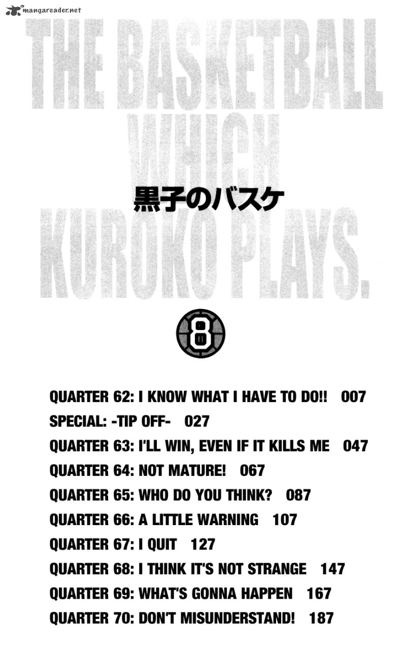 Kuroko No Basket 62 6
