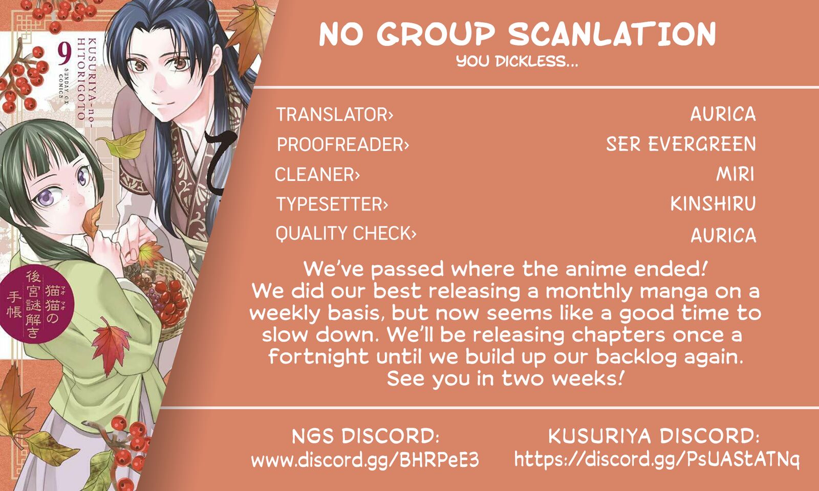 Kusuriya No Hitorigoto Maomao No Koukyuu Nazotoki Techou 30 43