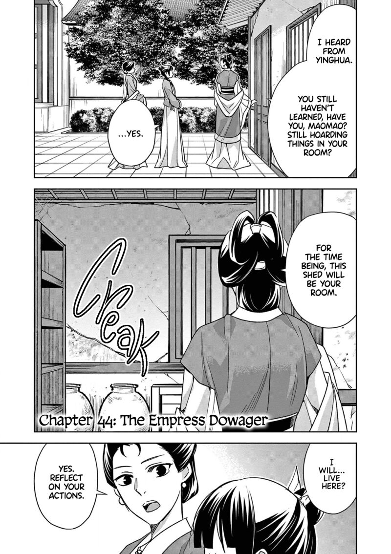 Kusuriya No Hitorigoto Maomao No Koukyuu Nazotoki Techou 44 1