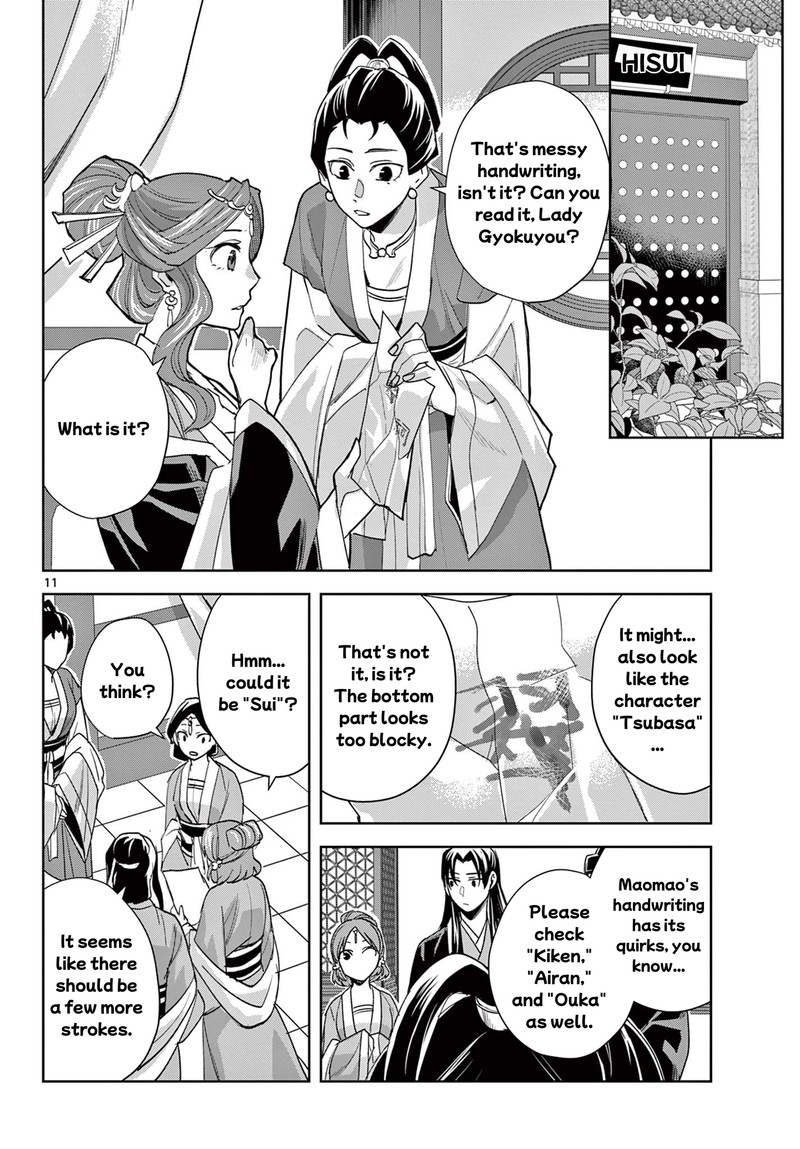 Kusuriya No Hitorigoto Maomao No Koukyuu Nazotoki Techou 62a 11