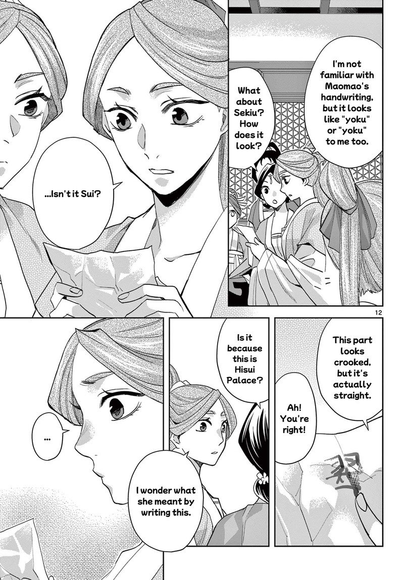 Kusuriya No Hitorigoto Maomao No Koukyuu Nazotoki Techou 62a 12