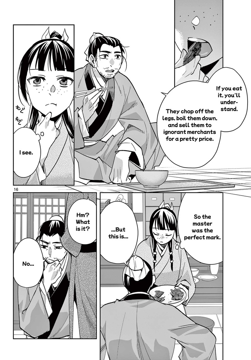Kusuriya No Hitorigoto Maomao No Koukyuu Nazotoki Techou 86 16