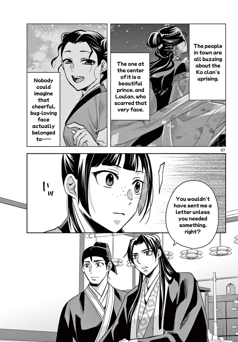 Kusuriya No Hitorigoto Maomao No Koukyuu Nazotoki Techou 86 27