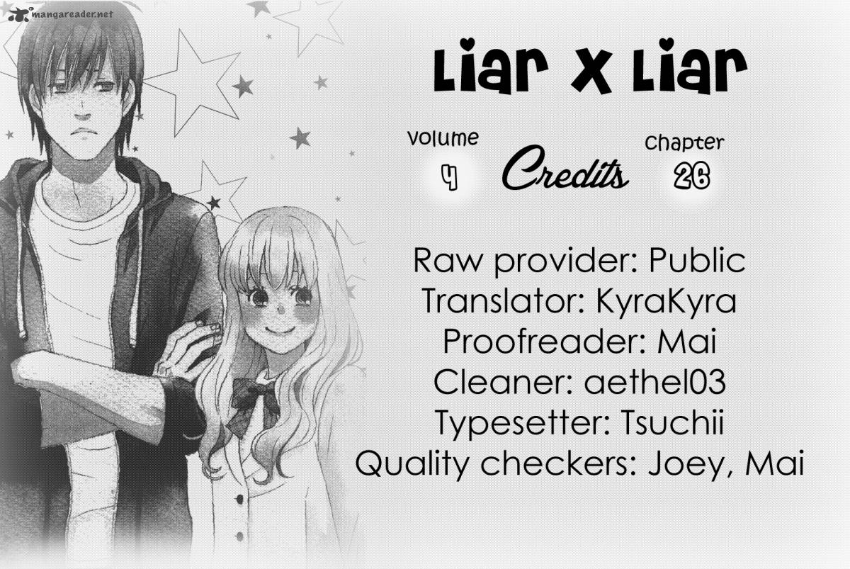 Liar X Liar 26 25