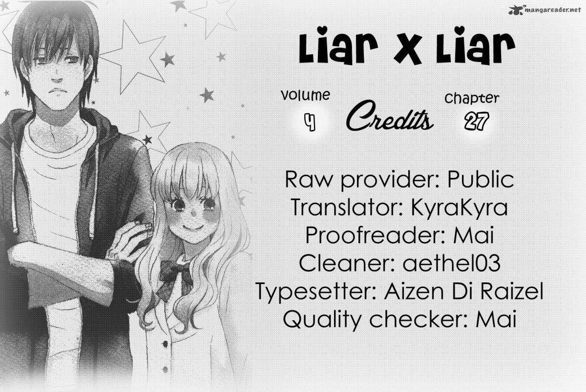 Liar X Liar 27 25