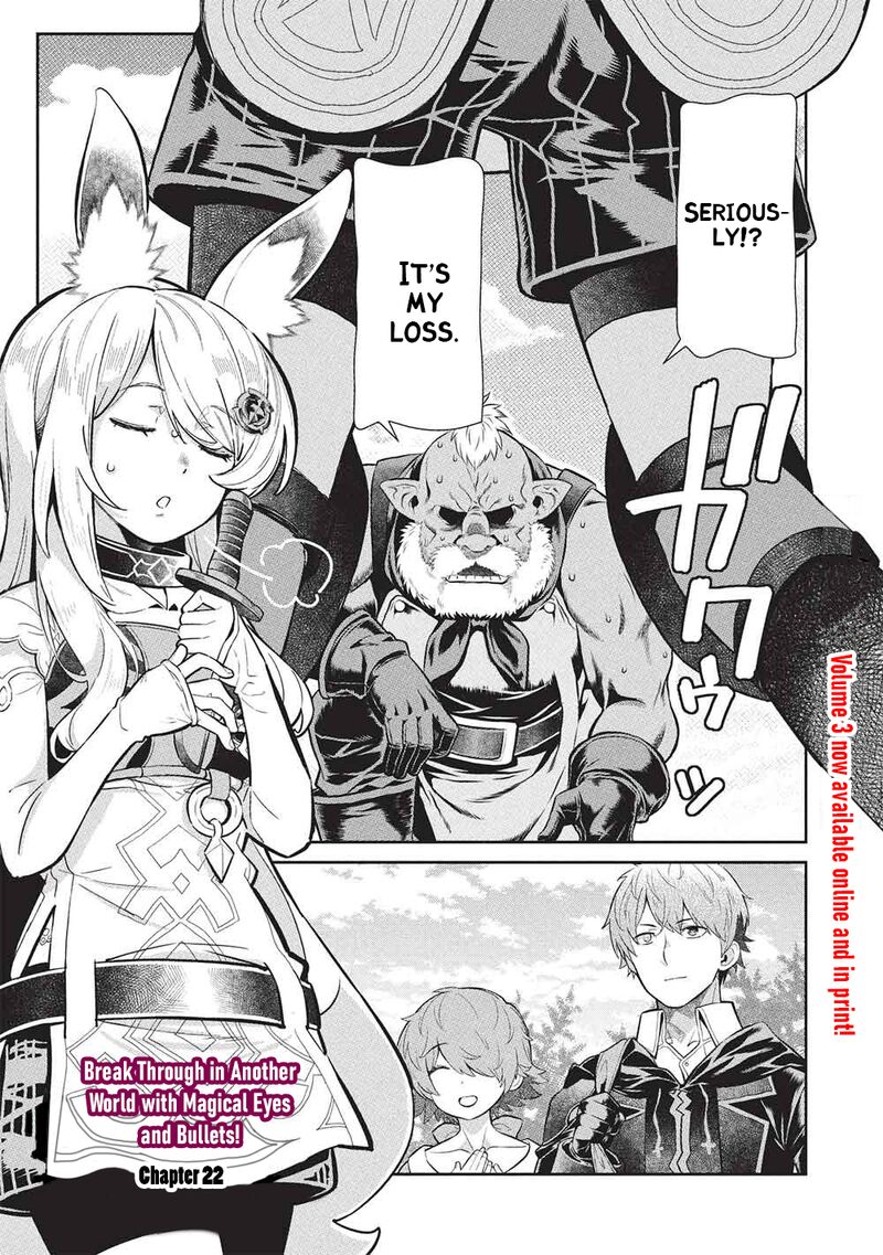 Magan To Dangan O Tsukatte Isekai O Buchinuku 22 1