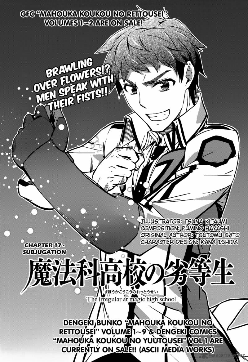 Mahouka Koukou No Rettousei 17 2