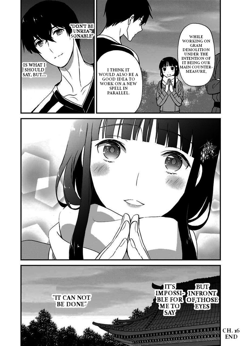 Mahouka Koukou No Rettousei Raihousha Hen 16 28