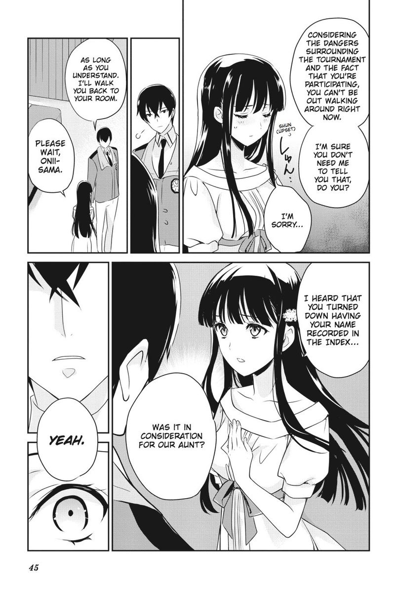 Mahouka Koukou No Yuutousei 32 17