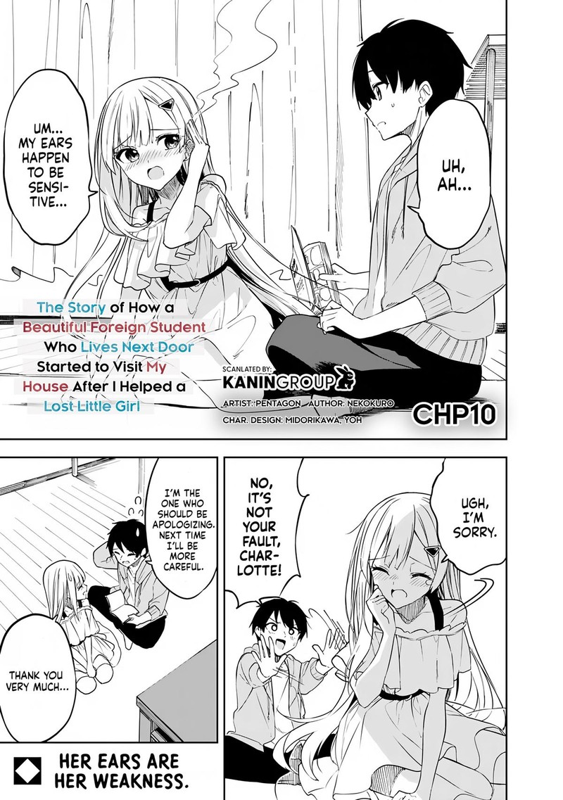 Maigo Ni Natteita Youjo Wo Tasuketara Otonari Ni Sumu Bishoujo Ryuugakusei Ga Ie Ni Asobi Ni Kuru You Ni Natta Ken Nitsuite 10 2