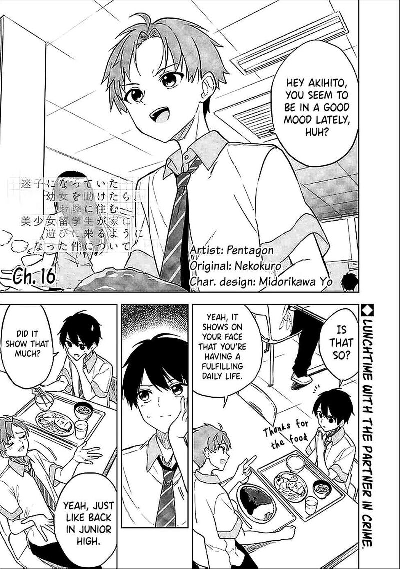 Maigo Ni Natteita Youjo Wo Tasuketara Otonari Ni Sumu Bishoujo Ryuugakusei Ga Ie Ni Asobi Ni Kuru You Ni Natta Ken Nitsuite 16 2