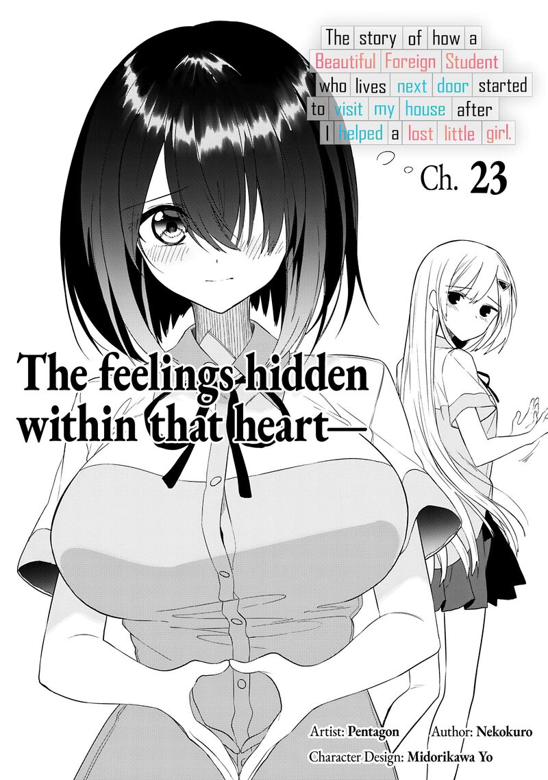 Maigo Ni Natteita Youjo Wo Tasuketara Otonari Ni Sumu Bishoujo Ryuugakusei Ga Ie Ni Asobi Ni Kuru You Ni Natta Ken Nitsuite 23 1