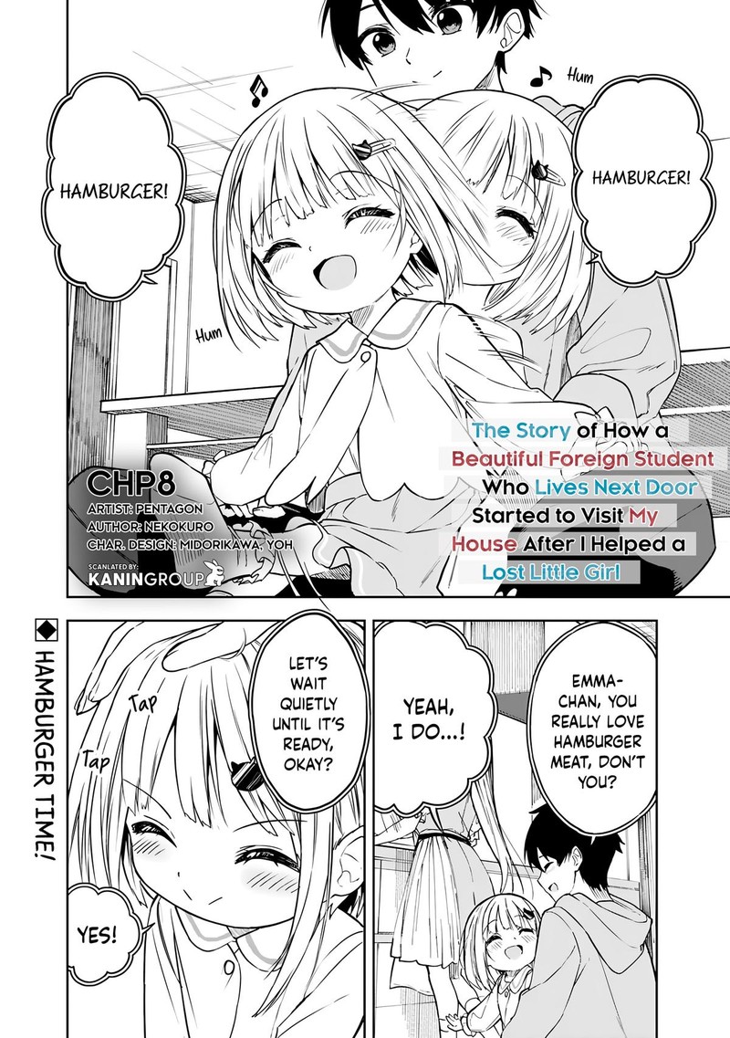 Maigo Ni Natteita Youjo Wo Tasuketara Otonari Ni Sumu Bishoujo Ryuugakusei Ga Ie Ni Asobi Ni Kuru You Ni Natta Ken Nitsuite 8 1