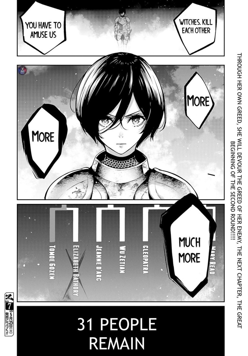 Majo Taisen 32 Nin No Isai No Majo Wa Koroshiau 6 29