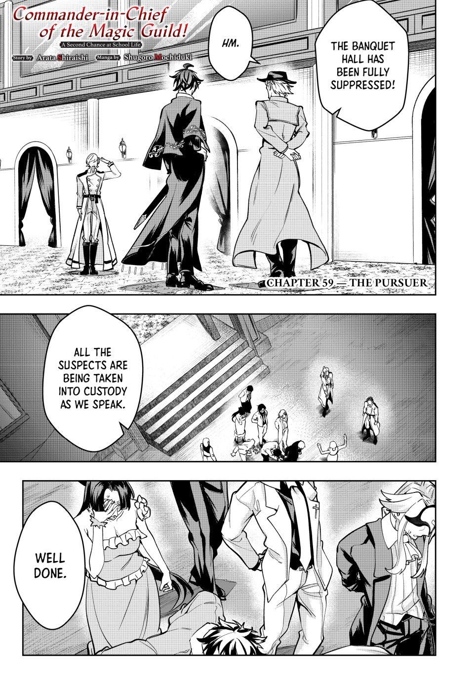 Majutsu Guild Sousui Umarekawatte Imasara Yarinaosu Nidome No Gakuin Seikatsu 59 1