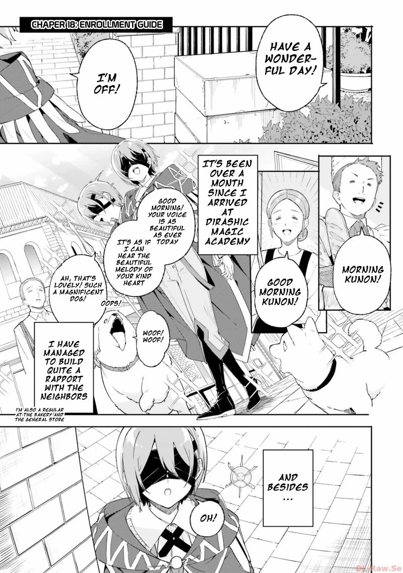 Majutsushi Kunon Wa Miete Iru 18 1