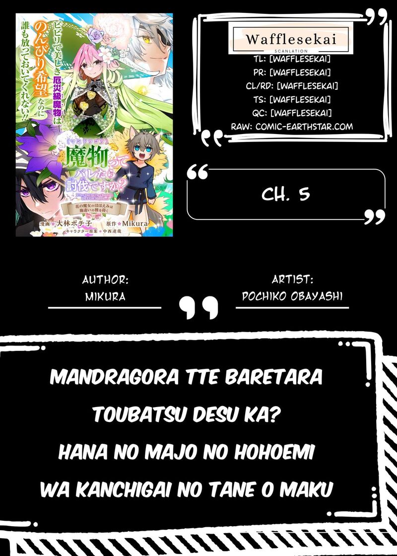 Mandragora Tte Baretara Toubatsu Desu Ka Hana No Majo No Hohoemi Wa Kanchigai No Tane O Maku 5 1