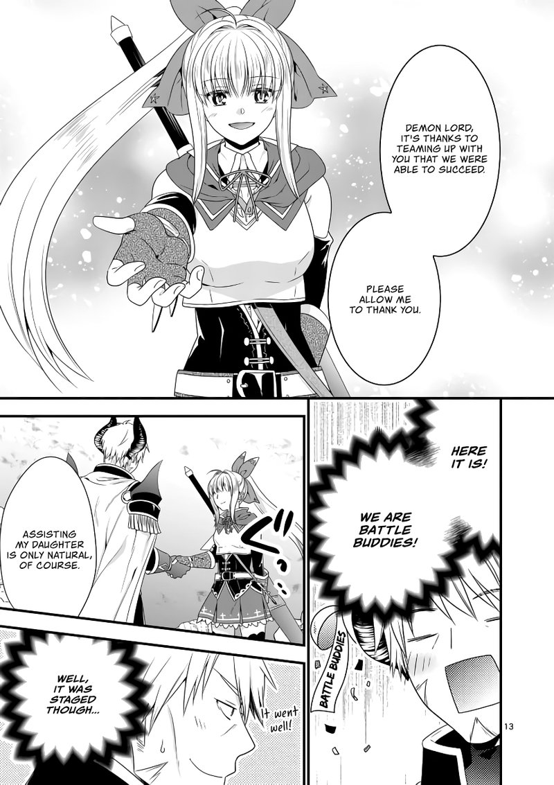 Maou Desu Onna Yuusha No Hahaoya To Saikon Shita No De Onna Yuusha Ga Giri No Musume Ni Narimashita 7 13