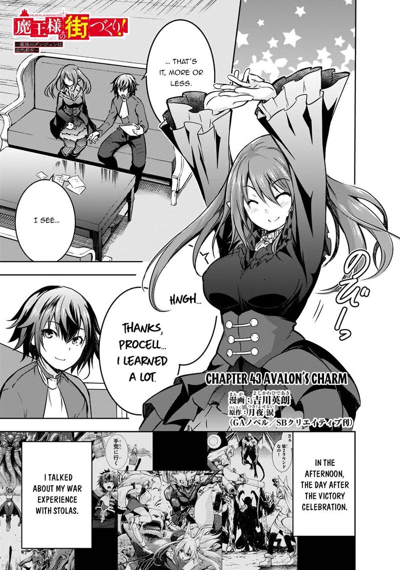Maou Sama No Machizukuri Saikyou No Danjon Wa Kindai Toshi 43 1