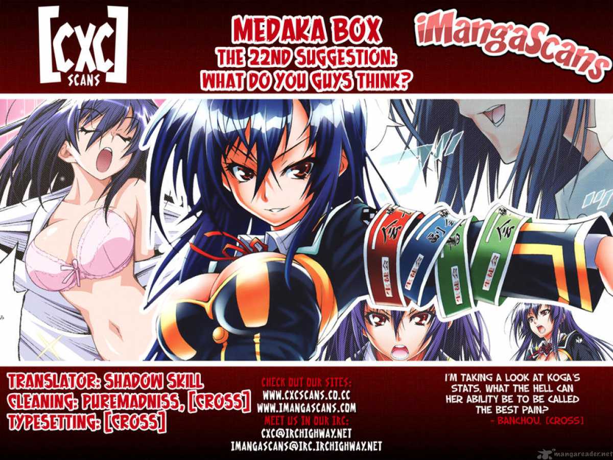 Medaka Box 22 20