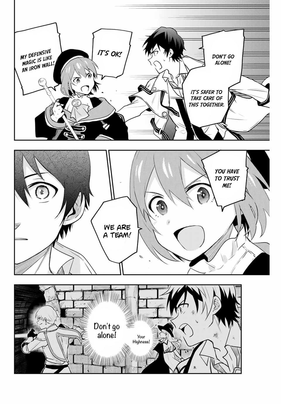 Mikata Ga Yowasugite Hojo Mahou Ni Tesshiteita Kyuutei Mahoushi Tsuihou Sarete Saikyou Wo Mezashimasu 2 12