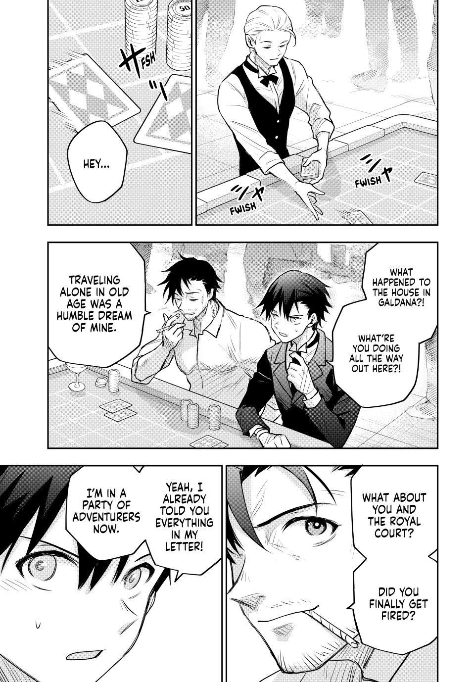 Mikata Ga Yowasugite Hojo Mahou Ni Tesshiteita Kyuutei Mahoushi Tsuihou Sarete Saikyou Wo Mezashimasu 84 9