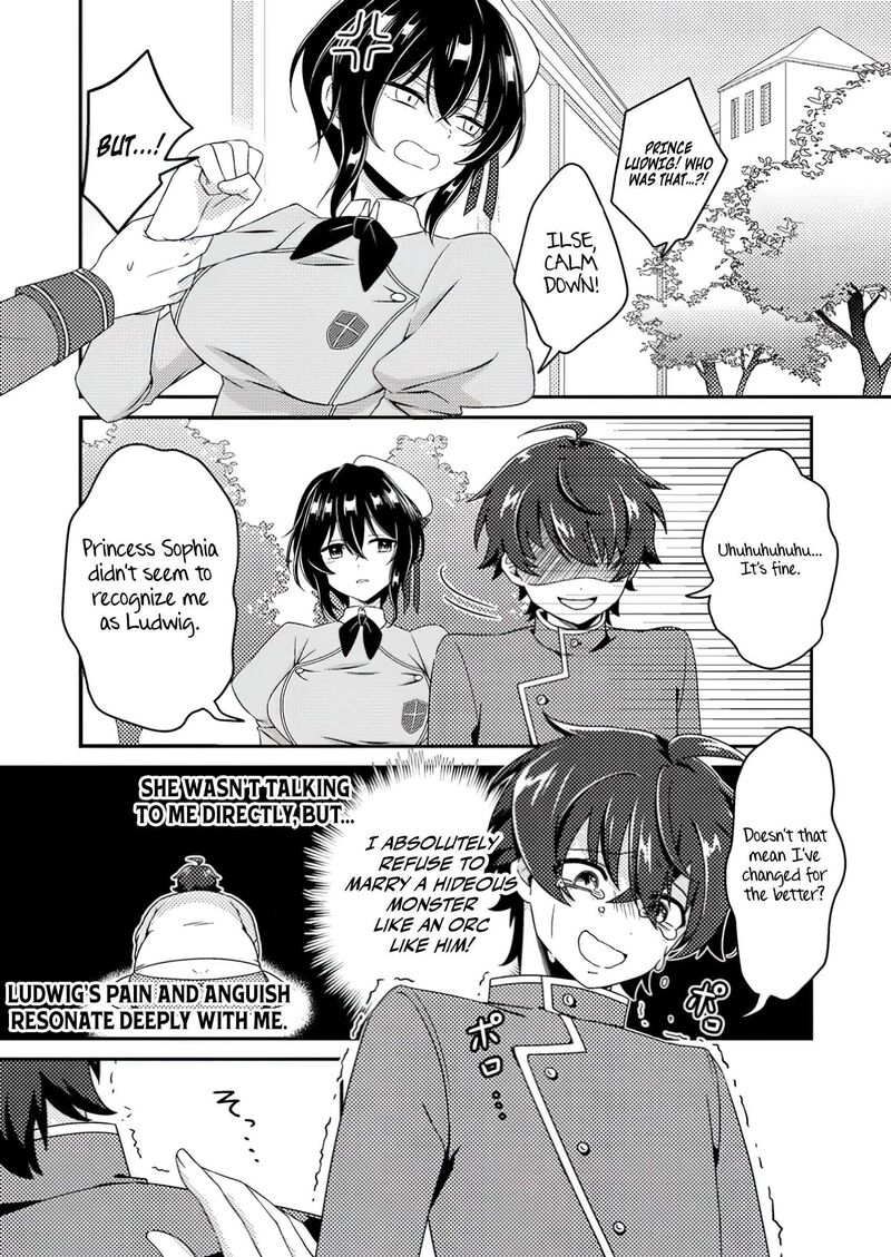 Minikui Orc No Gyakushuu Doujin Eroge No Kichiku Koutaishi Ni Tensei Shita Mo Otoko No Junan 2c 4