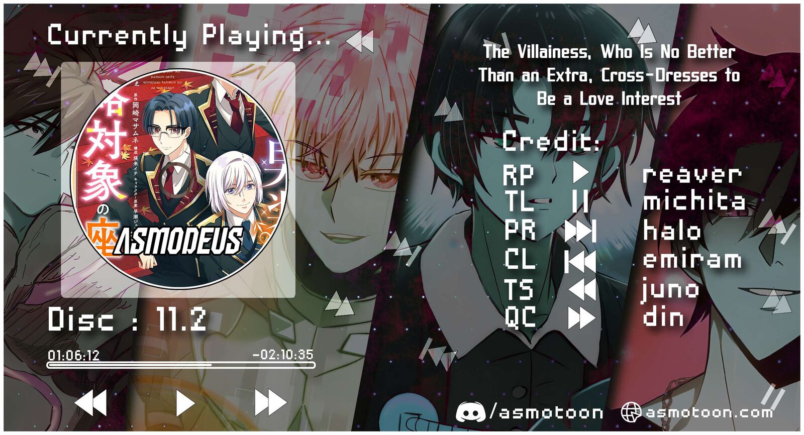 Mob Douzen No Akuyaku Reijou Wa Dansou Shite Kouryaku Taishou No Za O Nerau 11b 1