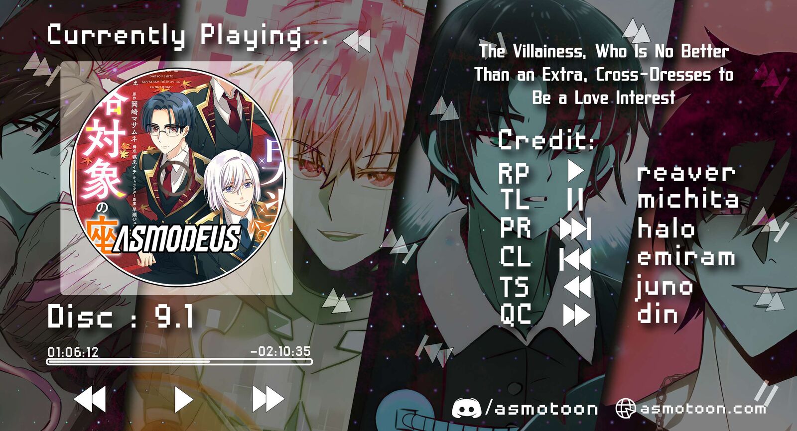 Mob Douzen No Akuyaku Reijou Wa Dansou Shite Kouryaku Taishou No Za O Nerau 9a 1