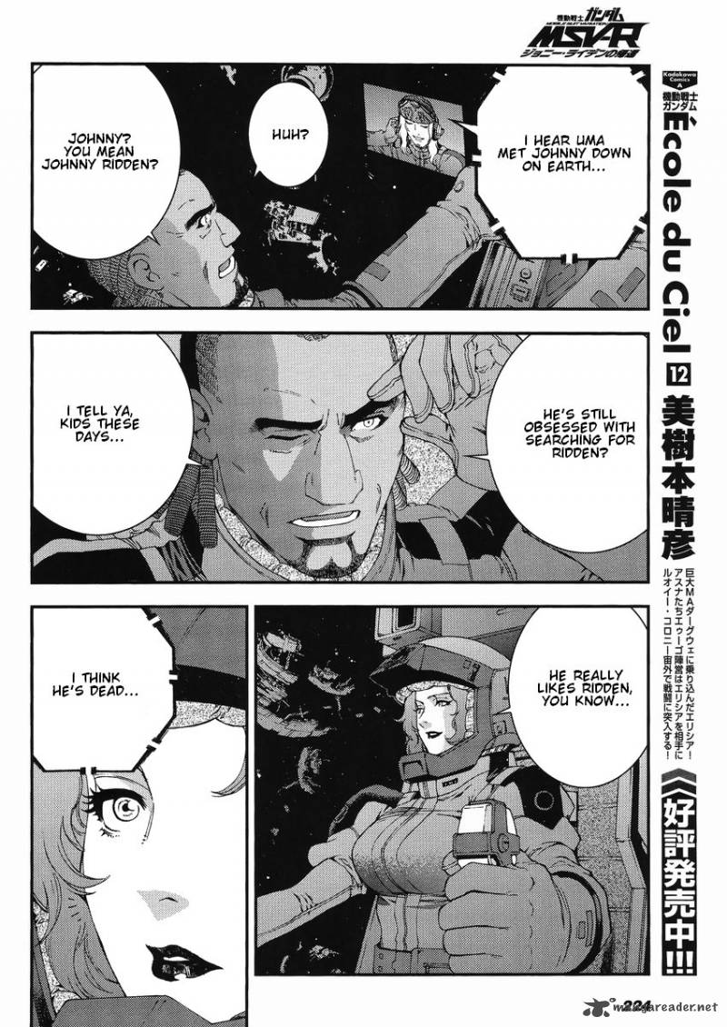 Mobile Suit Gundam Msv R Johnny Ridden No Kikan 11 22