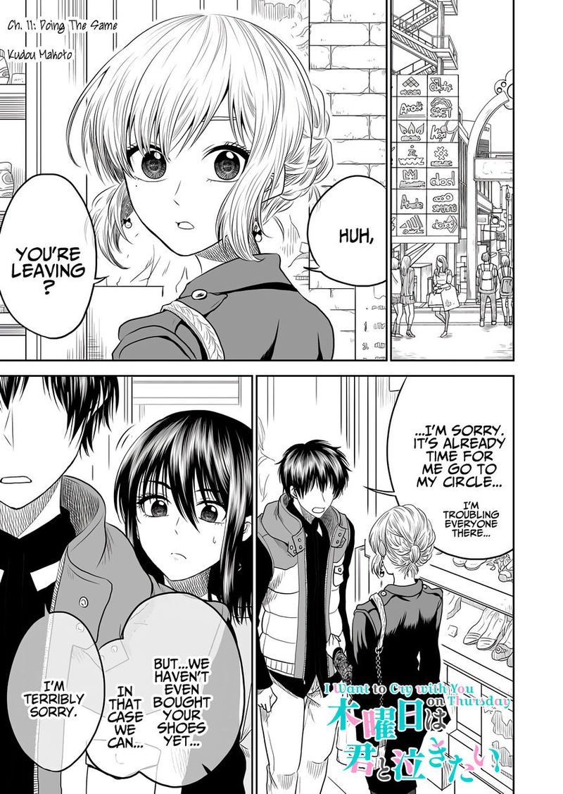 Mokuyoubi Wa Kimi To Nakitai 11 1
