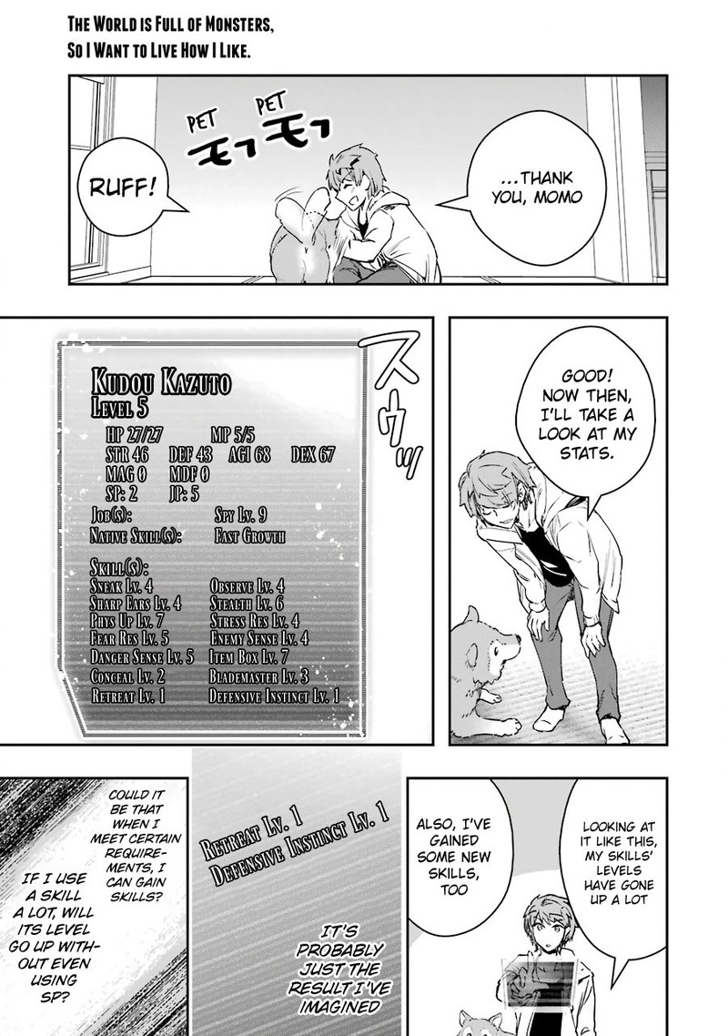 Monster Ga Afureru Sekai Ni Natta Node Suki Ni Ikitai To Omoimasu 3 18