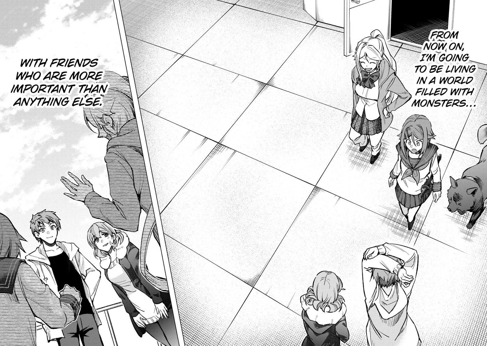 Monster Ga Afureru Sekai Ni Natta Node Suki Ni Ikitai To Omoimasu 40 39