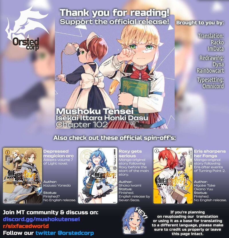 Mushoku Tensei Isekai Ittara Honki Dasu 102 26