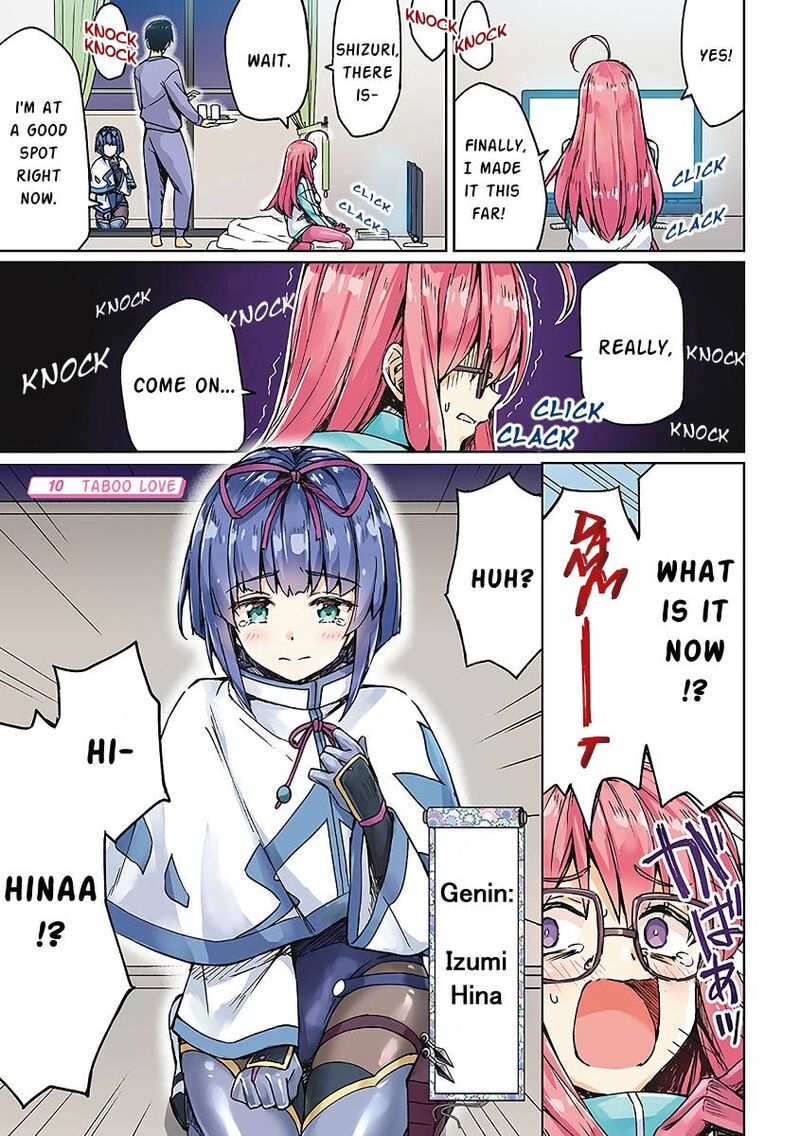 Neet Kunoichi To Naze Ka Dousei Hajimemashita 10 1