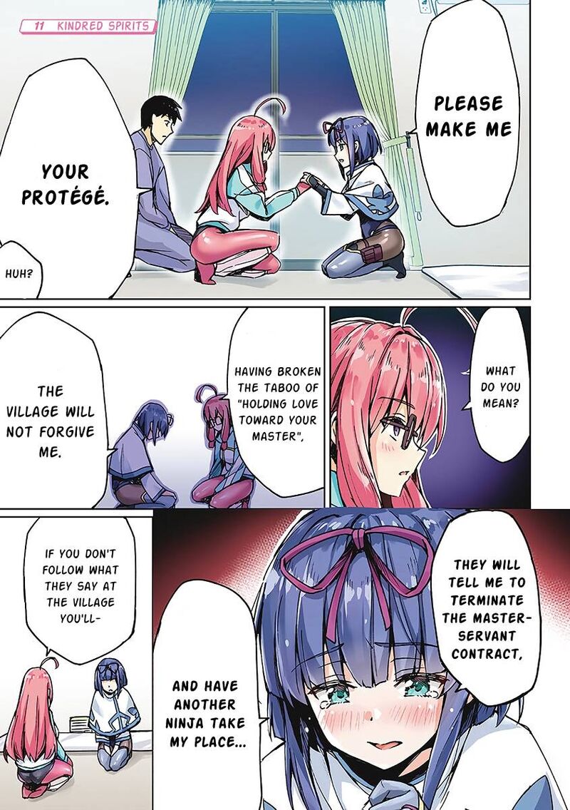 Neet Kunoichi To Naze Ka Dousei Hajimemashita 11 1