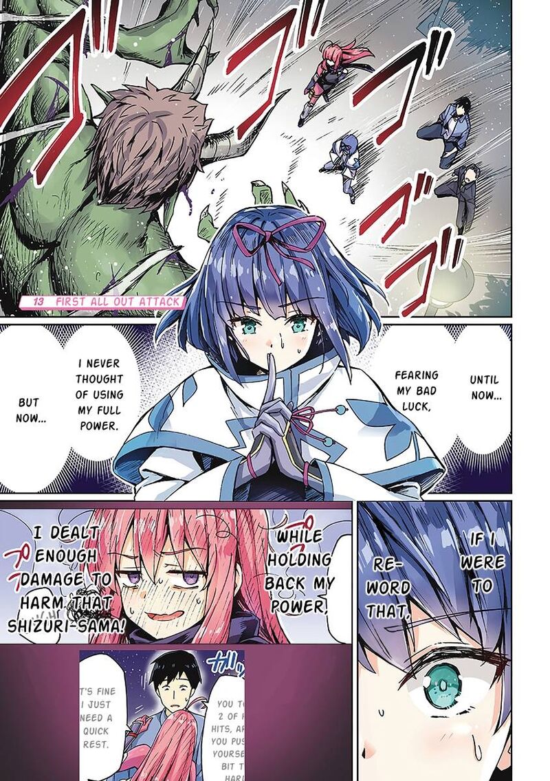 Neet Kunoichi To Naze Ka Dousei Hajimemashita 13 1