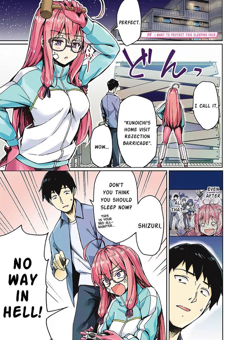 Neet Kunoichi To Naze Ka Dousei Hajimemashita 14 1