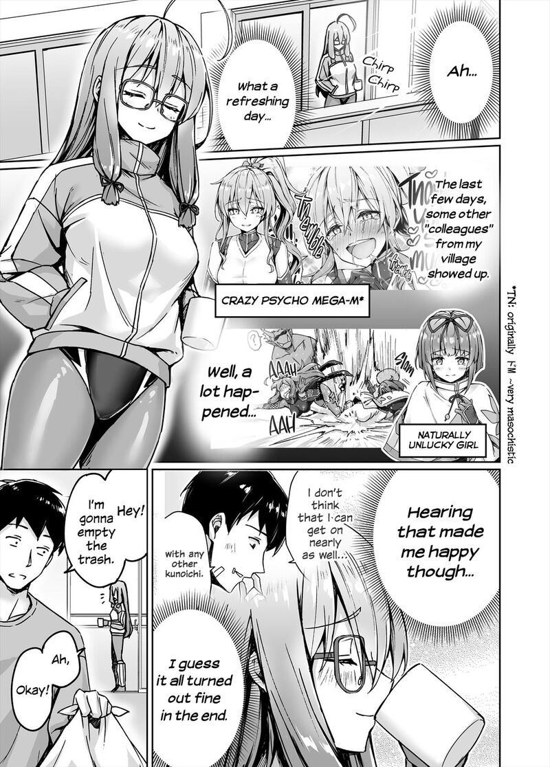 Neet Kunoichi To Naze Ka Dousei Hajimemashita 23 1