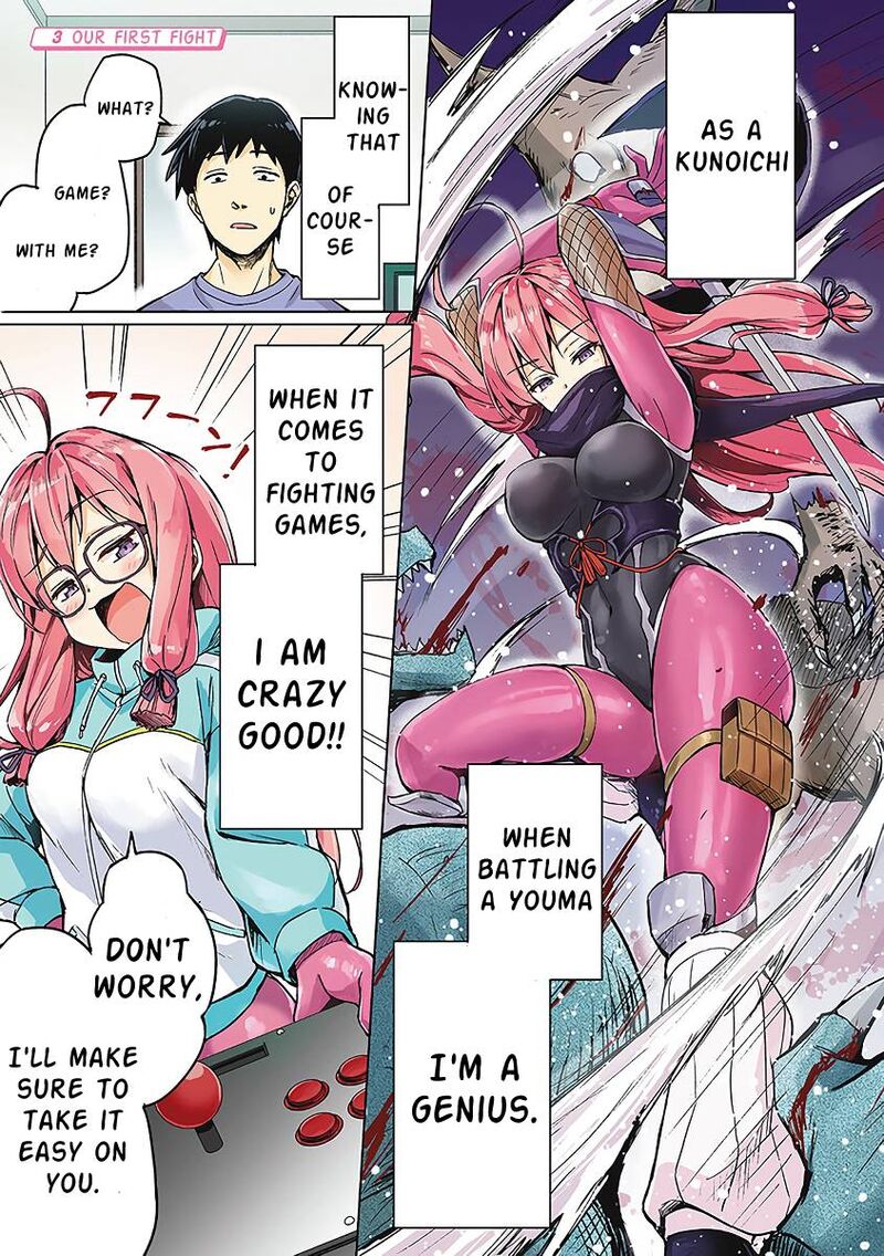 Neet Kunoichi To Naze Ka Dousei Hajimemashita 3 1