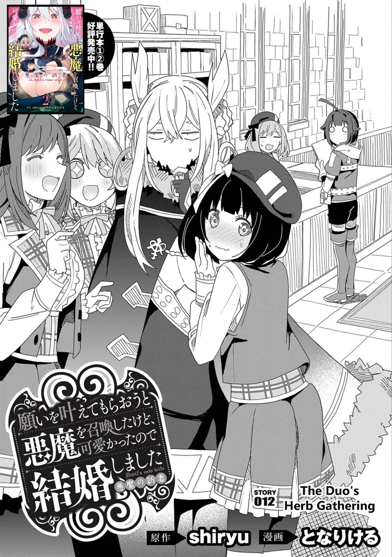 Negai O Kanaete Moraou To Akuma O Shoukan Shita Kedo Kawaikatta Node Kekkon Shimashita Akuma No NIIdzuma 12 1