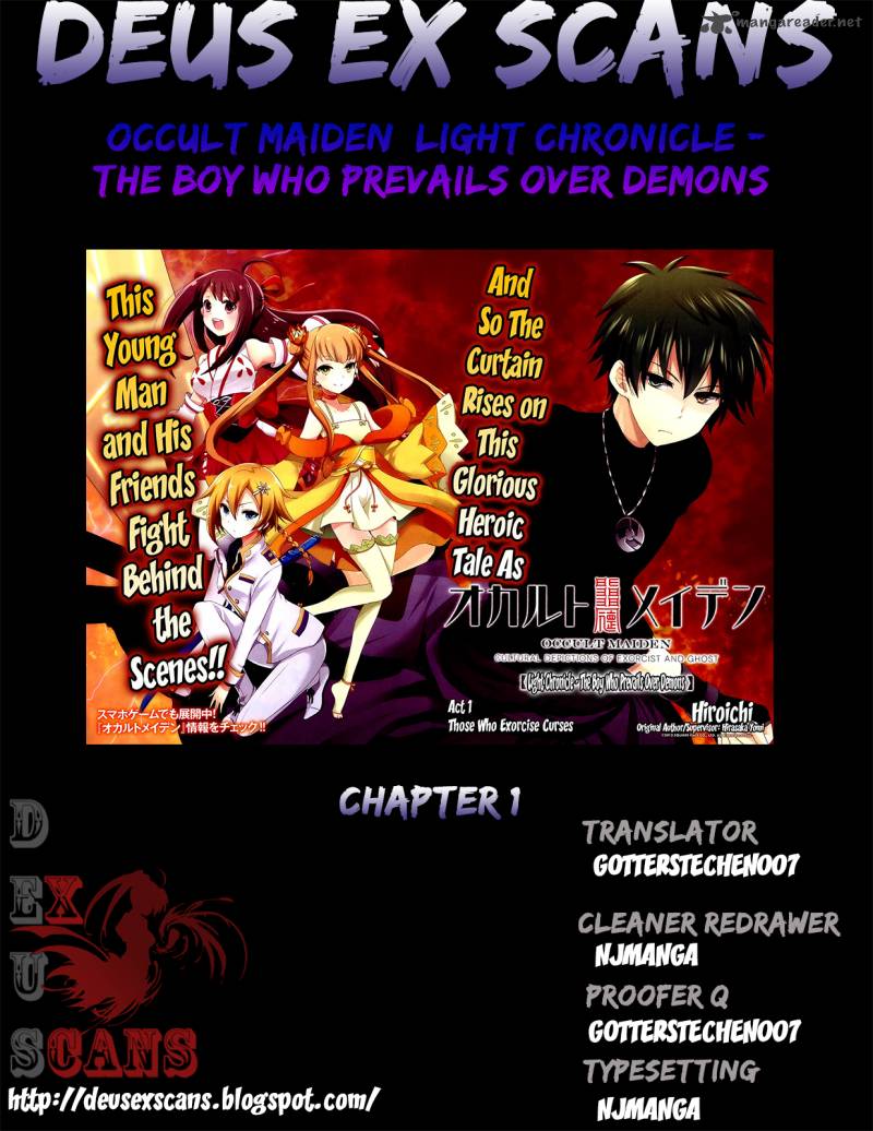 Occult Maiden Light Chronicle The Boy Who Prevails Over Demons 1 66