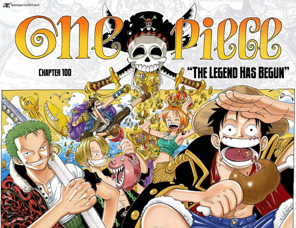 One Piece Colored 100 4