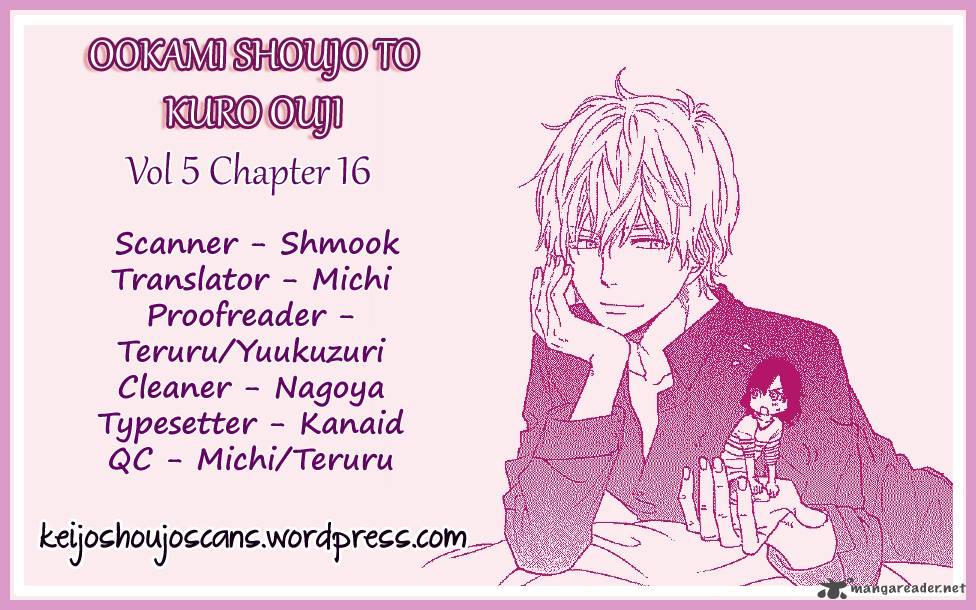 Ookami Shoujo To Kuro Ouji 16 1